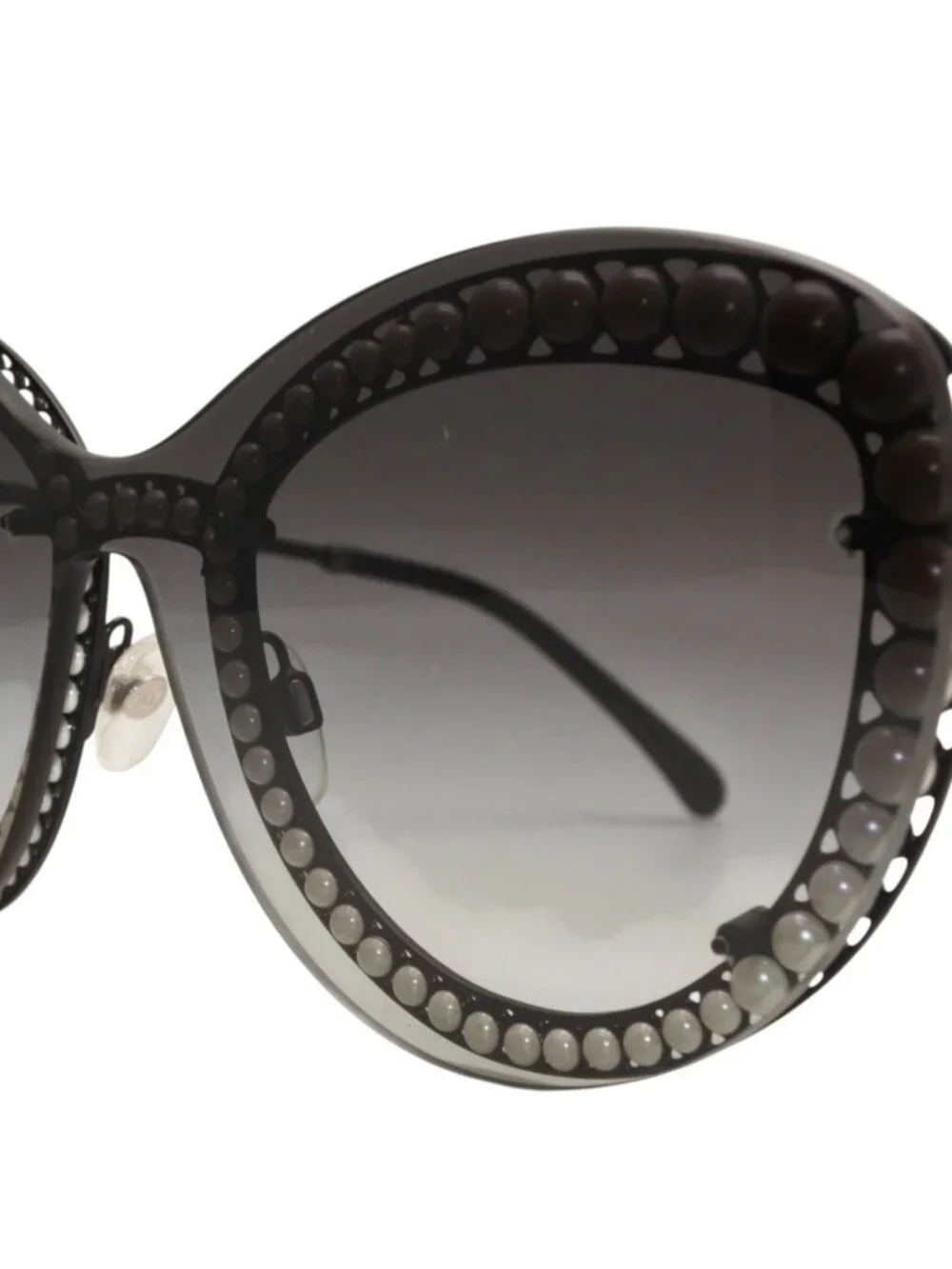 Chanel Sunglasses S6 140 Black Foxy Model Eyewear